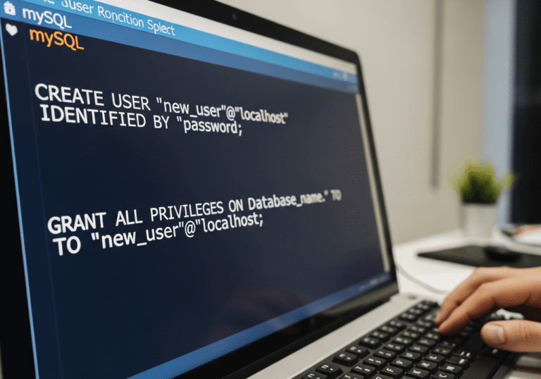 Create a New User and Grant Permissions in MySQL